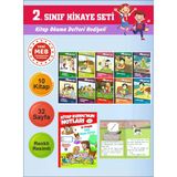 2.Sınıflar İçin Okumayı Sevdiren 10 Lu Hikaye Seti 3 (Kitap Okuma Defteri Hediyeli)