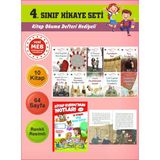 2.Sınıflar İçin Okumayı Sevdiren 10 Lu Hikaye Seti 4 (Kitap Okuma Defteri Hediyeli)