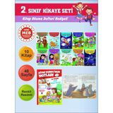 2.Sınıflar İçin Okumayı Sevdiren 10 Lu Hikaye Seti 9 (Kitap Okuma Defteri Hediyeli)