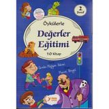 2. Sınıflar İçin Öykülerle Değerler Eğitimi Seti (10 Kitap Takım) - Sevda Müjgan Yüksel