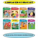2.sınıflar Için Rengarenk 8'li Hikaye Kitabı Seti