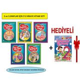 2.sınıflar Için Renkli Eğlenceli 5'li Hikaye Kitabı Seti+2.sınıf Bulmacalarla Öğreniyorum Kitabı