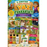 2.Sınıftan 3.Sınıfa Geçenler İçin Hikayelerle Yaz Tekrar Seti (Slime Set Hediyeli)