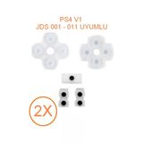 2 Takım Ps4 V1 Jds 001 011 Kollar İle Uyumlu İç Lastik Takımı