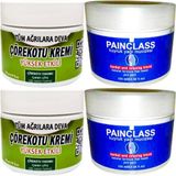 2 Tane Çörek Otu Kremi Orta Boy 100 ml Krem + 2 Tane Painclass Kuıyruk Yağı Kremi 100 ml/Sırt Bel Kas Diz Dirsek Iskelet Agrilarina Masaj Seti
