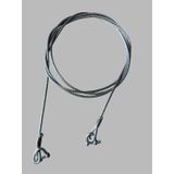 2 Ton Oto Araba Araç Çekme Halatı 3.5 Metre 6mm Çelik Halat 2 Ton Çeki Halatı Yerli El Yapımı