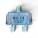 2 Way Splitter 1 Giris 2 Çıkıs Kablo Tv Uydu Anten Çoklayıcı 2'lİ Splitter İKİLİ Splitter