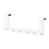 2 x Ikea Enudden 6 askı, çelik kapı askısı, beyaz
