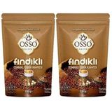 2 x Osso Findikli Osmanli Dibek Kahvesi 200 g Osmanlı Hazelnut Flovered Coffee - Türk fındık aromalı kahve (2)