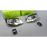 2 x Vw Passat B6 3c 2005-2011 Adaptif Bi Xenon Far Set Valeo - Renkli