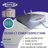 20.000 Lt Şişme Esnek Su Deposu(Kullanım Amaçlı)