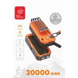 20.000 Mah Güneş Enerjili Powerbank