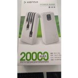 20.000mah aynı anda 4 farklı model telefon şarj edebilen hızlı taşınabilir POWERBANK