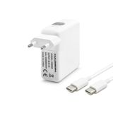 20.3V 3A 61W Laptop Adaptörü - Type-C - Asus Dell Uyumlu - Beyaz Hd8898