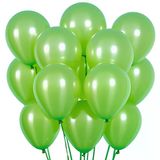 20 Adet 12 İnç 30 Cm Metalik Açık Yeşil Balon Doğum Günü Süsleme