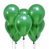 20 Adet 12 İnç 30 Cm Metalik Yeşil Balon Doğum Günü Süsleme