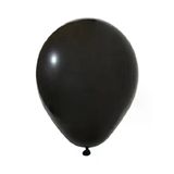 20 Adet 12 İnç 30 Cm Pastel Siyah Balon Doğum Günü Süsleme
