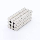 20 Adet 8X8 mm Yuvarlak Güçlü Neodyum Mıknatıs (Çap 8mm Kalınlık 8mm)