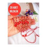 20 ADET AYYILDIZLI FİMO MARTENİÇKA BİLEKLİK ŞANS ARKADAŞ SEVGİLİ EŞ ÇOCUK HEDİYE BAHAR BİLEKLİĞİ