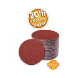 20 Adet Cırt Zımpara Kağıdı El Zımparaları Seti 115 Mm Avuç Içi Spiral Taşlama Karma Paket
