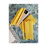 (20 Adet) Dilek Mumu 21CM Doğal Petek Mum Sarma El Yapımı Bal Mumu Mum Beeswax Candle - Option-1