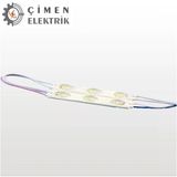 20 Adet Erkled Erk 2021 Modül Led Beyaz 5W 12V Dc Vitrin