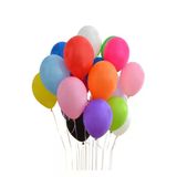 20 Adet Karışık Renk Balon Doğum Günü Parti Balonu