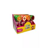 20 Adet Meyveli Lolipop Renkli Şekerleme Polonya Şekeri 25Gr