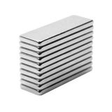 20 Adet Neodyum Mıknatıs Magnet 30x10x2 Mm Dikdörtgen Güçlü Mıknatıs