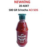 20 Adet Sriracha Sos 500 gr Hot Chıllı Sauce Yok Böyle Bir Acı Sofralarınıza Lezzet Gelsin