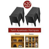 20 Adet Tekli Ayakkabi Duzenleyici Rampa
