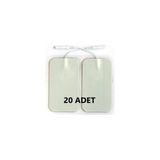 20 Adet Tens Elektrodu 5x9 Kablulu 4 Lü 5 Paket Tens Pedi