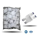 20 Adet Toptan Su Arıtma Cihazı Shut Off Valfe 4 Yollu Quick Vana (Krem)