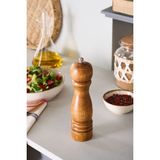20 cm Afrika Baharat Değirmeni, Kahverengi, Şık ve Kullanışlı Mutfağınıza Uygun - Ahşap - Ceviz - Seçenek 1