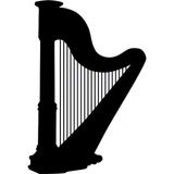20 cm Arg Müzik Aleti Folyo Sticker