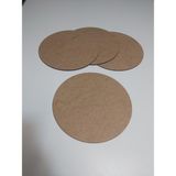 20 cm Çap 12 Ad Supla Mfd Ahşap Drolit 2,7mm ( 3 mm )
