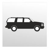 20 cm Jeep Folyo Sticker
