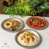 20 Cm Servis Sunum Tepsisi 9 Adet 430 Kalite Krom Çelik – Fırına Uygun, Kararma Yapmaz, Meze Kebap Kahve Sunumluk
