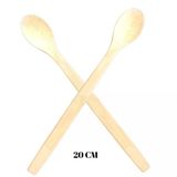 20 Cm Şimşir Ağacından Doğal Mama Ve Baharat Kaşığı