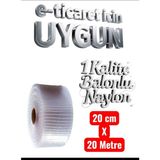 20 cm x 20 Metre Yüksek Kalite Kalın Balonlu Naylon Patpat