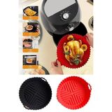 20 Cm Yuvarlak Airfryer Silikon Pisirme Kalibi - Hava Fritozu Kalibi