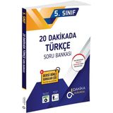 20 Dakikada 5. Sınıf Türkçe Soru Bankası Dakika Yayınları