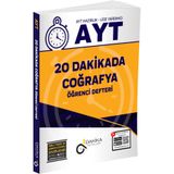 20 Dakikada AYT Coğrafya Öğrenci Defteri Dakika Yayınları