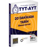 20 Dakikada TYT - AYT Tarih Öğrenci Defteri Dakika Yayınları