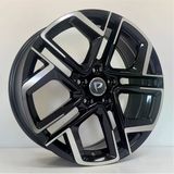 20 ' İnç 5X112 Tıguan Tayron Jant 8.5 X 20 Bky-1243 5X112 Et40 57.1 Black Machıned Xl