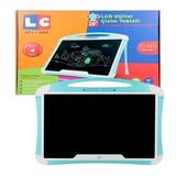 20 inç Kalemli LCD Yazı Tableti Çocuklar İçin Dijital Çizim ve Eğitim Oyuncak Kız Erkek Çocuğa Hediye (Mavi)