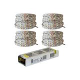20 Metre 3 Cipli Günışığı Şerit Led Ve 25 Amper Trafo Metrede 60 Led