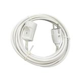 20 Metre 3x2,5 Mm Cca Ttr Tekli Beyaz Seyyar Elektrik Kablosu