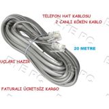 20 METRE ADSL VDSL HAT MODEM KABLOSU