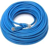 20 Metre Cat6 Kablo 20 Metre İnternet Kablosu 20 Metre Ethernet Kablosu 20 Metre Mavi Cat6 Kablo